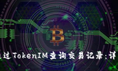 如何通过TokenIM查询交易记录:详细指南